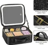 Kosmetická taštička se zrcátkem, kufřík na make-up s 1/10x Náhled obrázku produktu 3