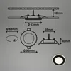 Set da 3 faretti da incasso a LED Lampade da incasso a LED Anteprima dell’immagine prodotto 5