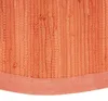 Flickenteppich rund Chindi Uni waschbar Ø 60 cm Orange Produktbild-Vorschau 5