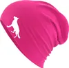 Huuraa Beanie Deutscher Schäferhund Silhouette Fuchsia One Produktbild-Vorschau 1