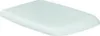 A white toilet seat on a white background. Produktbild-Vorschau