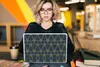 MuchoWow® Laptop Aufkleber Sticker Cover Muster - Blau - Produktbild-Vorschau 5