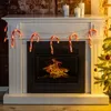 LED Zuckerstangen Lichterkette Weihnachten Innen Batterie Produktbild-Vorschau 3