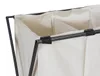 Kosz na pranie WENKO Mod. Trio XL Beige, z trzema Podgląd zdjęcia produktu 2