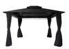 Hardtop Pergola HWC-M81, Pavillon, Aluminium Dachstreben Produktbild-Vorschau 6