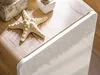 Badezimmerschrank mit Wäschekorb "Panay"  Weiß - Goldene Produktbild-Vorschau 8
