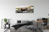 Glasbilder 125x50 Wandkunst Motorrad-Straße Himmel oben Produktbild-Vorschau 3