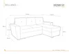 Ecksofa L-Form Bellano- links oder rechts montierbar Produktbild-Vorschau 5