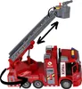 Feuerwehrwagen mit AUSZIEHBARER LEITER, Feuerwehrleute für Produktbild-Vorschau 7