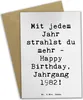 Mr. & Mrs. Panda spruchkarte Spruch 1982 Geburtstag Glanz - Produktbild-Vorschau 1