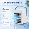 USB 3in1 Luftkühler Ventilator mit Befeuchtung, LED Licht, Produktbild-Vorschau 6