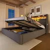 Polsterbett 180x200 cm mit Hydraulischem Stauraum & Produktbild-Vorschau 14