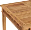 vidaXL Garten-Esstisch 80x80x80 cm Massivholz Teak Produktbild-Vorschau 10