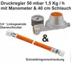 Druckminderer für Caravan Wohnmobil 50 mbar Manometer + Produktbild-Vorschau 1