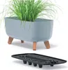 Prosperplast Gracia Pot de fleurs DGCL400-443U avec pieds Voir les images du produit 5