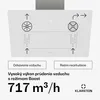 Klarstein SleekAir digestor - 60 cm šikmý digestor, Náhľad obrázku produktu 4