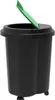 Exacompta Abfalleimer Tri Bin EcoBlack - Schwarz - 44214D Produktbild-Vorschau 7