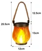 Tanzende Flammenlaterne, Solar-Gartenleuchte, wasserdicht, Produktbild-Vorschau 6