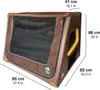 TAMI L – Faltbare Hundebox mit Airbag-Funktion für große Produktbild-Vorschau 2
