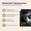 KitchenYeah© Herdabdeckplatte Katze schaut auf ihr Produktbild-Vorschau 6