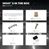 A collage of images showing the contents of a product box. Produktbild-Vorschau
