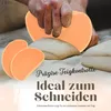 Layba 2-dielna sada silikónových stierok na cesto, oranžová Náhľad obrázku produktu 3