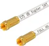 hb-digital SAT Anschluss Kabel 2m 135dB 5-Fach geschirmt Produktbild-Vorschau 1