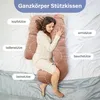 Schwangerschaftskissen Seitenschläferkissen J Form - Produktbild-Vorschau 4
