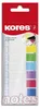 Marqueurs de page Kores - film, 12 x 45 mm, 8 x 15 feuilles Voir les images du produit 1