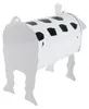 Unique Cow And Horse Mailbox Metal Wall Mounted Mailbox Voir les images du produit 3