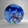 Wanduhr - Rund - Glasuhr - Asien bangkok stadt architektur Produktbild-Vorschau 3