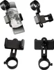 Four different views of a smartphone adapter for a telescope. Produktbild-Vorschau