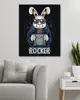 Zuty - Malen nach Zahlen - KANINCHEN ROCKER, 40x50 cm, mit Produktbild-Vorschau 2