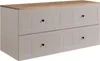 Rodan | Mobile Sottolavabo - Beige e Marrone - 160 cm - 4 Anteprima dell’immagine prodotto 1