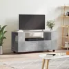 The Living Store TV-Schrank Betongrau 102x34,5x43 cm Produktbild-Vorschau 1
