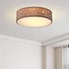 MONZANA® Plafonnier Ciel étoilé Rond Ø 30cm Abat-jour Tissu Voir les images du produit 1