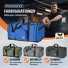 Monzana Reisetasche Weekender Duffelbag, Blau, 90L, Produktbild-Vorschau 7