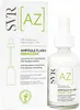A product box and bottle of SVR Sebiaclear Ampoule Flash serum. Podgląd zdjęcia produktu