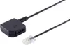helos Adapter RJ45-8P4C Stecker/TAE Universalbuchse Produktbild-Vorschau 2