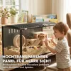 PawHut Hamsterkäfig Groß 105x51x53cm Stahl Acryl Nagerkäfig Produktbild-Vorschau 8