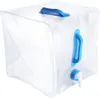 Réservoir d'eau pliable avec robinet pour les aventures en Voir les images du produit 4