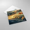 Bilder auf glas - Wolken Ballon Flug - 60x60cm - Glasbilder Produktbild-Vorschau 2