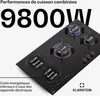 Klarstein MultiChef 5 Plaque Induction Et Gaz - Table De Voir les images du produit 3
