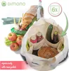 Dimono, Baumwoll Einkaufstasche, 54x38x14cm, Innentasche Produktbild-Vorschau 2