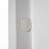 A close-up shot of a clear, circular bumper pad adhered to a white surface, likely for furniture protection. Produktbild-Vorschau