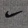 A close-up of a grey sock with a black Nike logo. Podgląd zdjęcia produktu