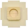 EDUPLAY 210088 Holzlaterne zum basteln & bemalen, natur Produktbild-Vorschau 4