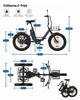 20" Fat Tire E-Bike Dreirad Klappbar, Elektro Lastenfahrrad Produktbild-Vorschau 3