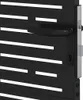 vidaXL Gartentor Schwarz 110 x 130 cm Pulverbeschichteter Produktbild-Vorschau 7