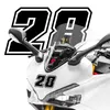 Autocollant numéro de course pour Moto "5" Race Moto GP, Voir les images du produit 3